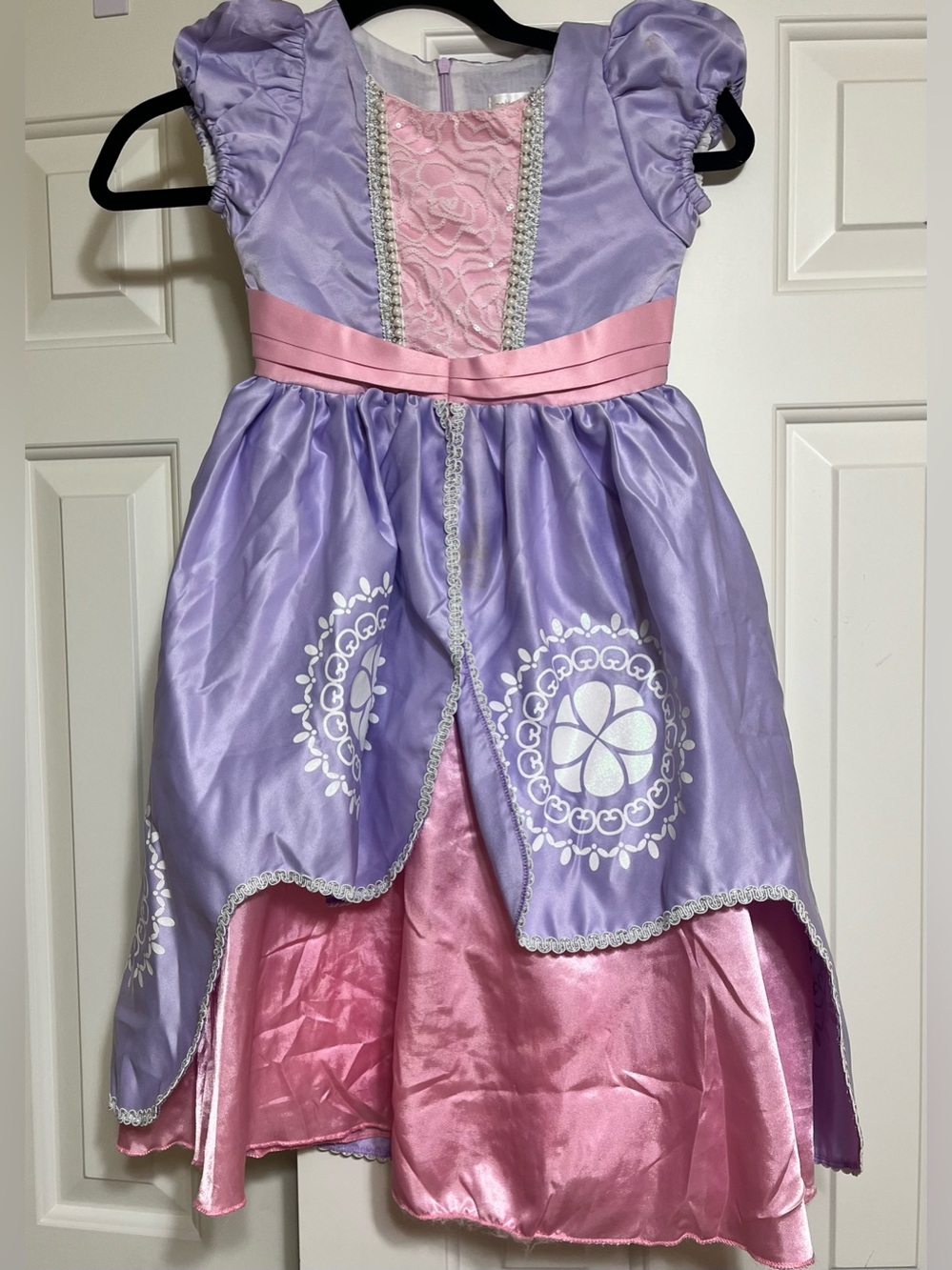 Sofia Princess costume purple and pink -Relibeauty -size girls 5